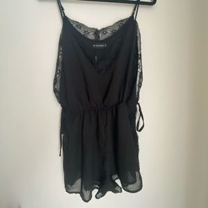 Pretty Little Thing Sheer Romper